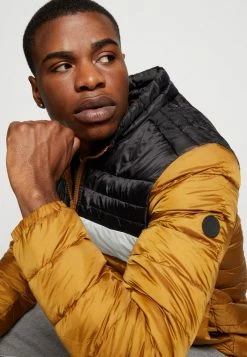 Jack & Jones JJEHERO PUFFER COLLAR - Light Jacket - Rubber -Jack & Jones Shop 0065eb86e85344aab664324dc9c9bb22