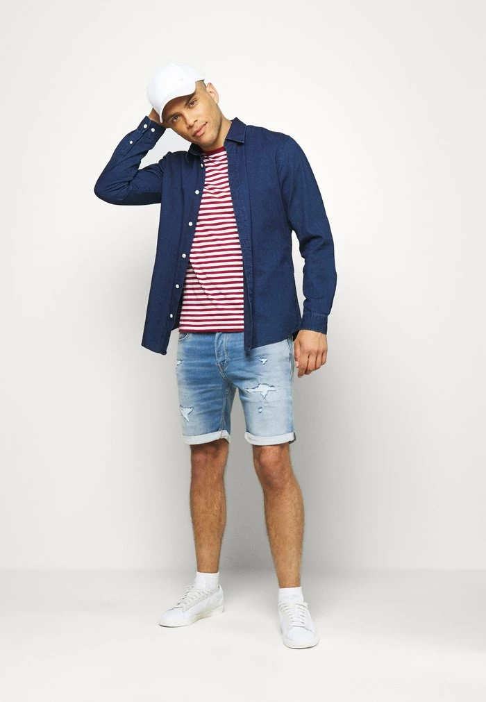 Jack & Jones JJIRICK JJICON - Denim Shorts - Blue Denim 2 Jack & Jones JJIRICK JJICON - Denim Shorts - Blue Denim - Image 2