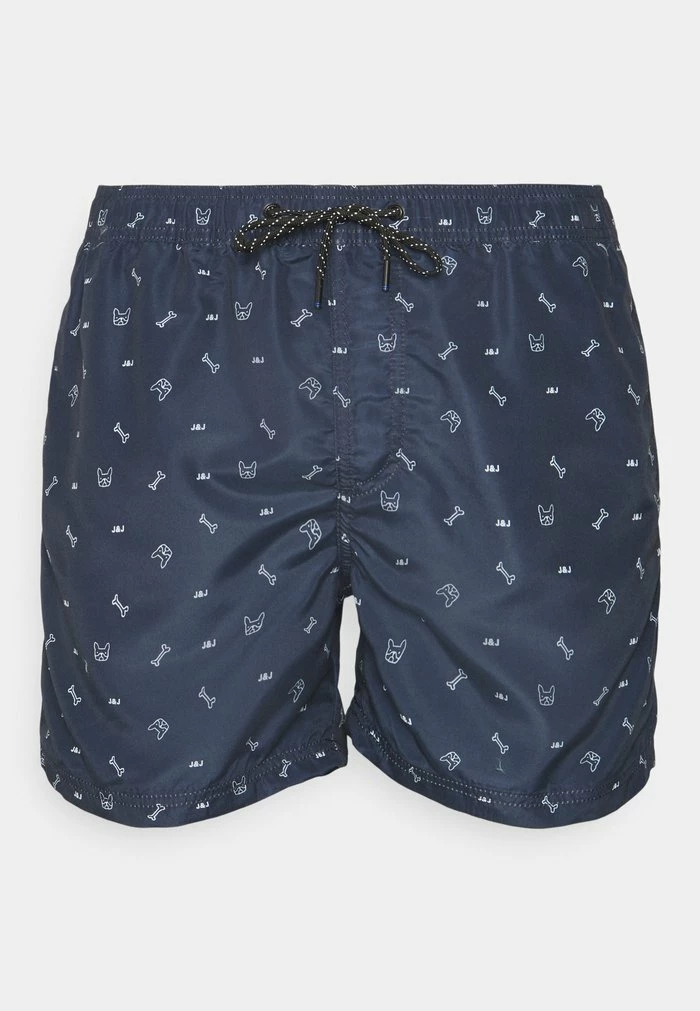 Jack & Jones JJICRETE JJSWIM BULLDOG - Swimming Shorts - Navy Blazer 1 Jack & Jones JJICRETE JJSWIM BULLDOG - Swimming Shorts - Navy Blazer