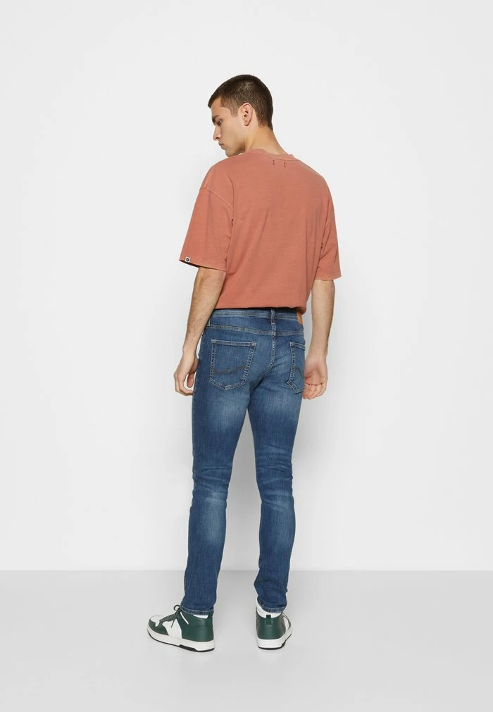 Jack & Jones JJIGLENN - Slim Fit Jeans - Blue Denim 4 Jack & Jones JJIGLENN - Slim Fit Jeans - Blue Denim - Image 4