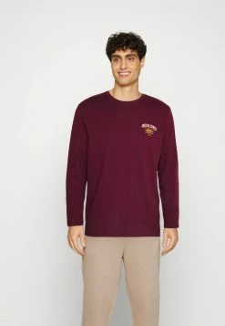 Jack & Jones JJSTAMP TEE CREW NECK - Long Sleeved Top - Port Royale