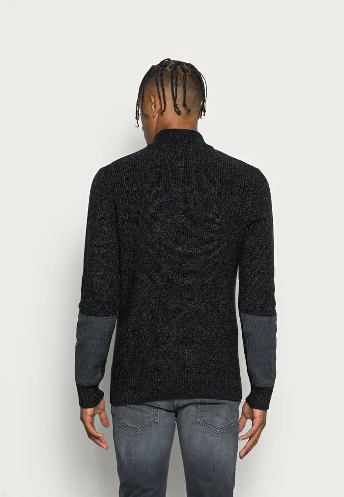 Jack & Jones JCOBRYAN CREW NECK - Jumper - Black 3 Jack & Jones JCOBRYAN CREW NECK - Jumper - Black - Image 3