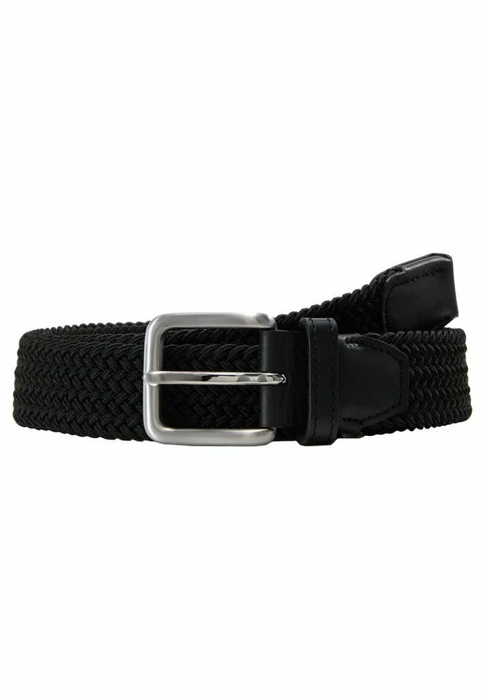 Jack & Jones JACSPRING BELT - Braided Belt - Black 4 Jack & Jones JACSPRING BELT - Braided Belt - Black - Image 4