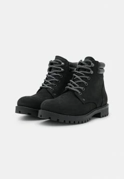 Alternative view of Jack & Jones JFWSTOKE WARM - Lace-up Ankle Boots - Anthracite