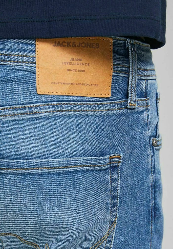 Jack & Jones Straight Leg Jeans - Blue Denim 8 Jack & Jones Straight Leg Jeans - Blue Denim - Image 8