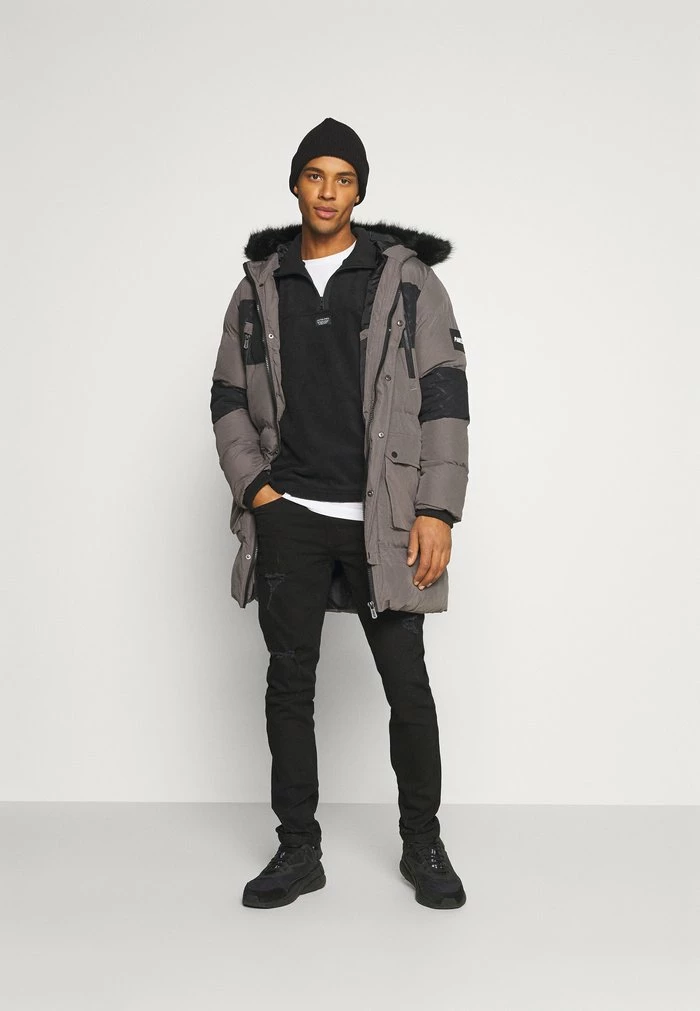 Jack & Jones JCOMICK HALF ZIP - Fleece Jumper - Black 2 Jack & Jones JCOMICK HALF ZIP - Fleece Jumper - Black - Image 2