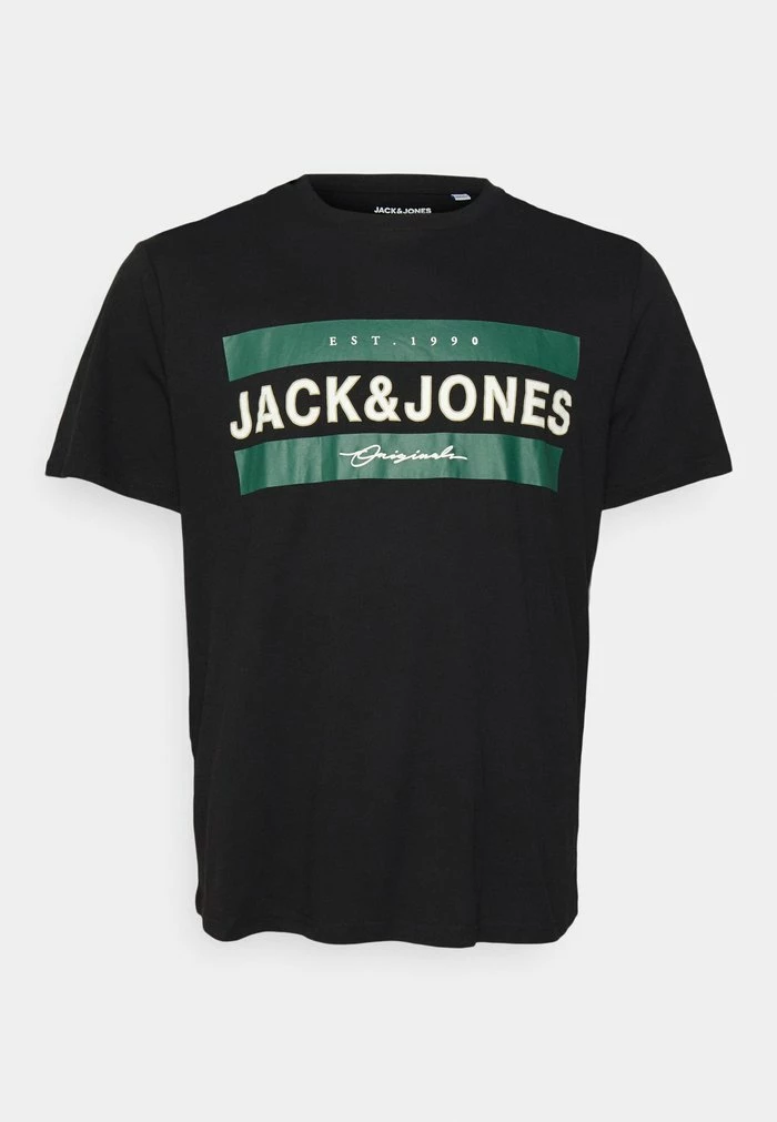 Jack & Jones JORFRIDAY TEE CREW NECK - Print T-shirt - Black 4 Jack & Jones JORFRIDAY TEE CREW NECK - Print T-shirt - Black - Image 4