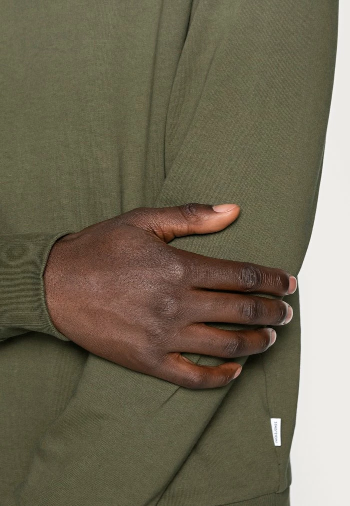 Jack & Jones Sweatshirt - Olive Night 5 Jack & Jones Sweatshirt - Olive Night - Image 5