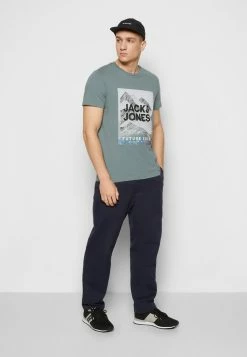 Jack & Jones JCOBOOSTER TEE CREW NECK - Print T-shirt - Trooper -Jack & Jones Shop 0564df801a444ec2821f030e499c4e21