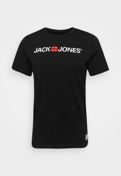 Alternative view of Jack & Jones JOR30HISTORY TEE CREW NECK 3 PACK - Print T-shirt - Navy Blazer/black/white