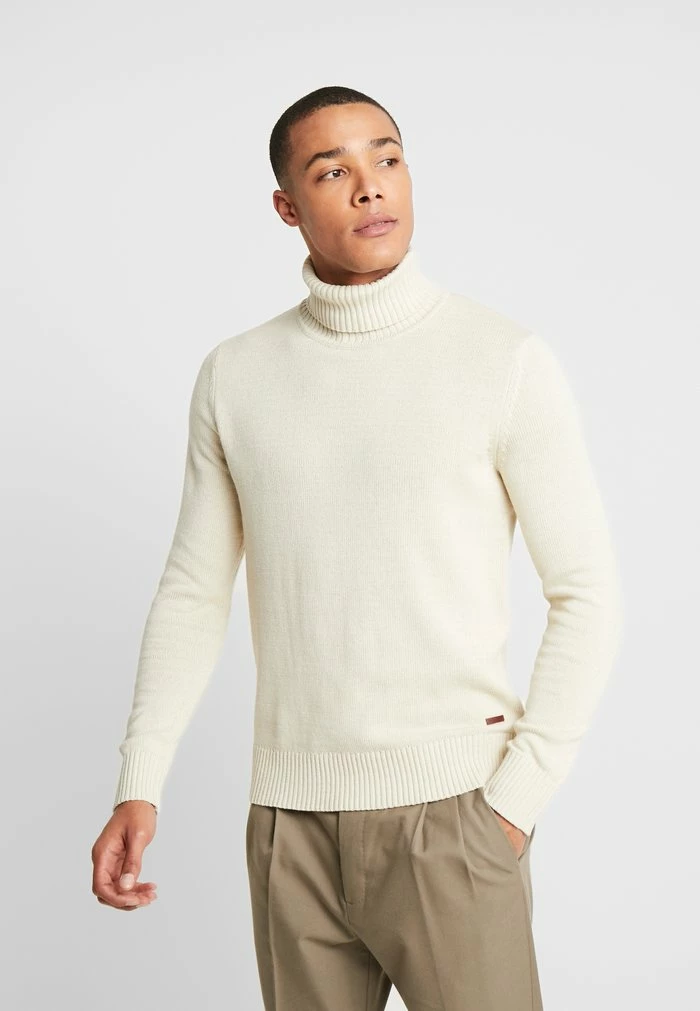 Jack & Jones JORCLAY ROLL NECK - Jumper - Silver Birch 1 Jack & Jones JORCLAY ROLL NECK - Jumper - Silver Birch