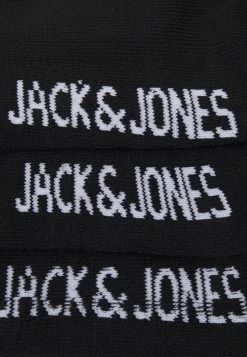 Alternative view of Jack & Jones JACSTRIP TENNIS SOCK 3 PACK - Socks - Black