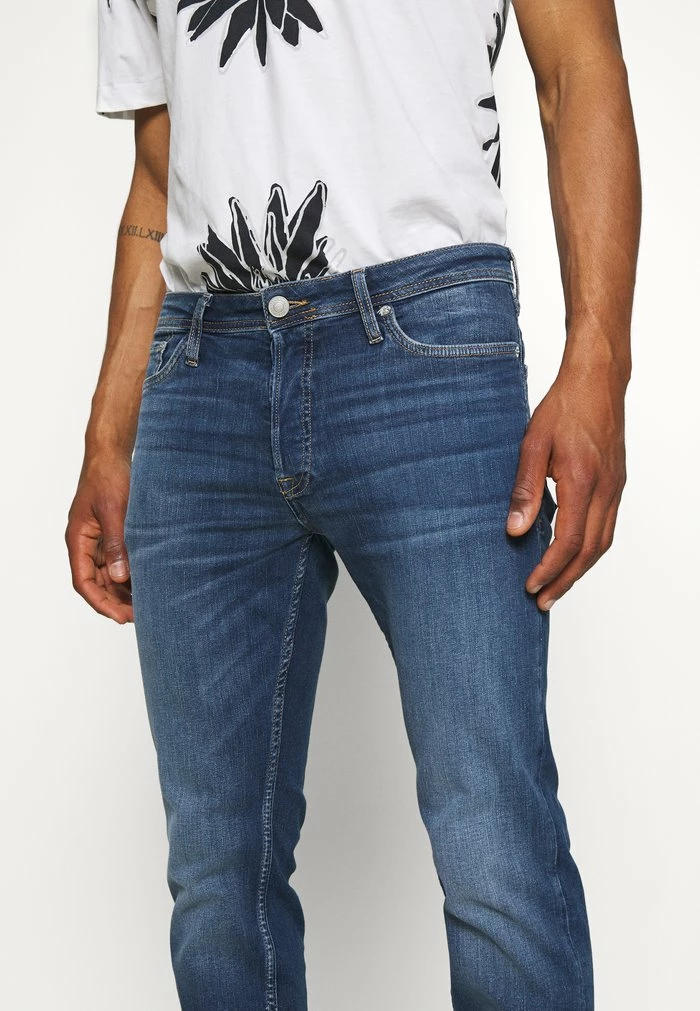 Jack & Jones ORIGINAL - Straight Leg Jeans - Blue Denim 4 Jack & Jones ORIGINAL - Straight Leg Jeans - Blue Denim - Image 4