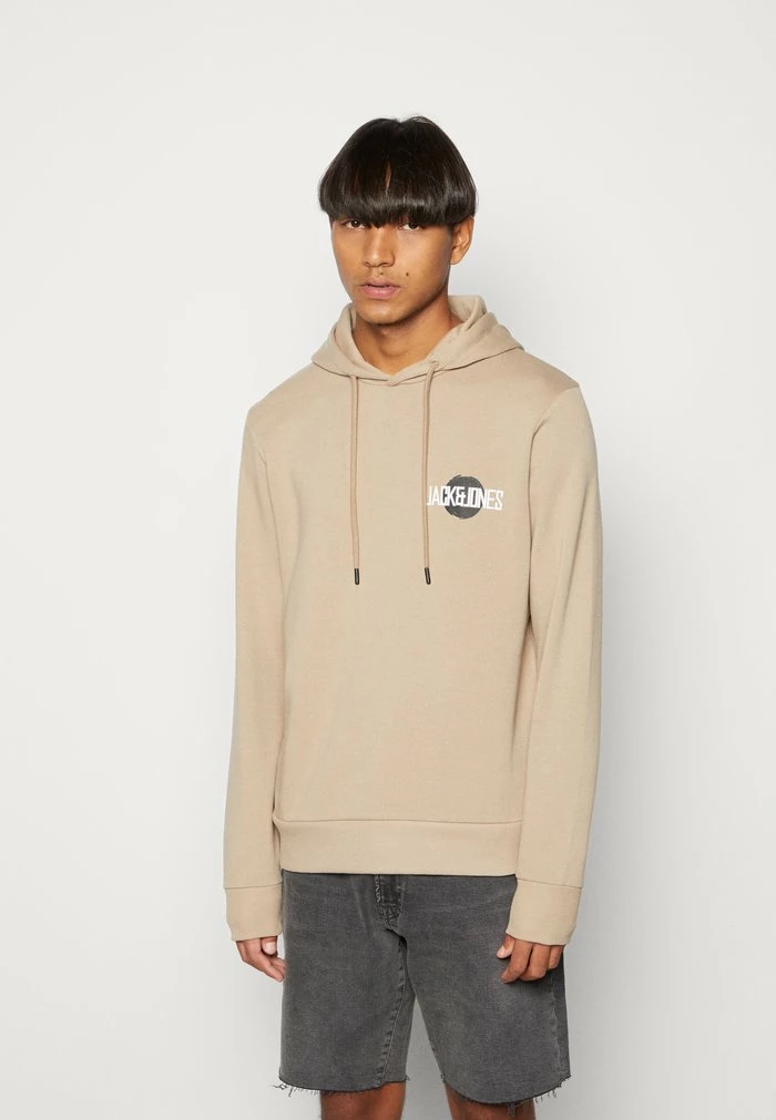 Jack & Jones JCOSTREET HOODY - Sweatshirt - Dune 1 Jack & Jones JCOSTREET HOODY - Sweatshirt - Dune