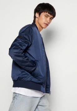Jack & Jones JJTERRY JACKET - Bomber Jacket - Dark Blue -Jack & Jones Shop 070444eb15b144e7a29aae4931a34e0d