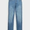 Jack & Jones JJIEDDIE JJORIGINAL - Straight Leg Jeans - Blue Denim