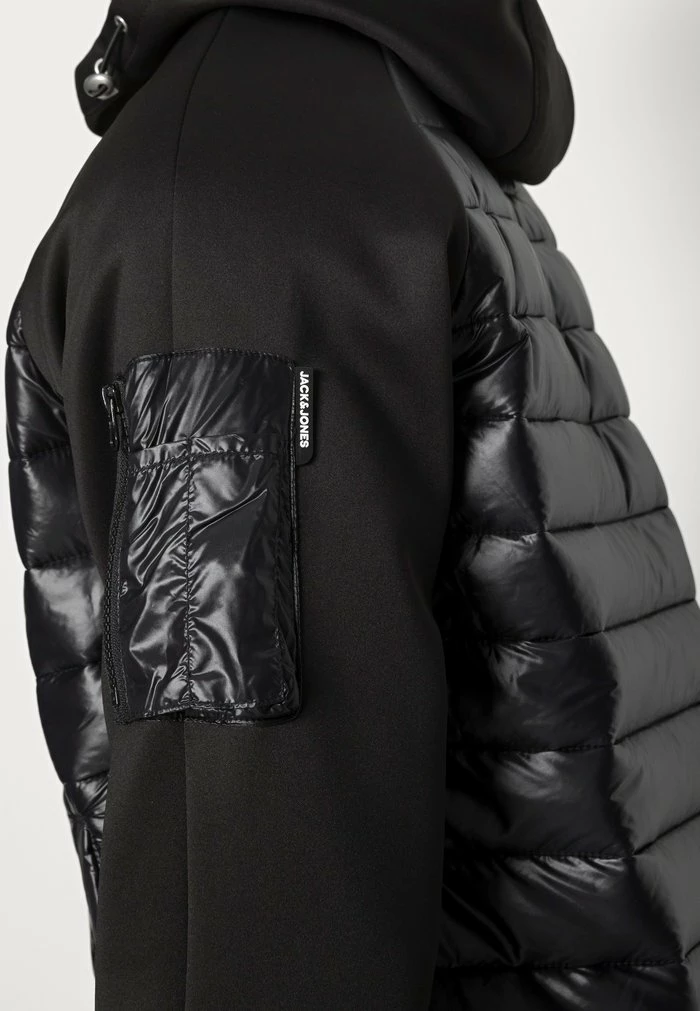 Jack & Jones JJEGILLI PUFFER JACKET - Summer Jacket - Black 5 Jack & Jones JJEGILLI PUFFER JACKET - Summer Jacket - Black - Image 5