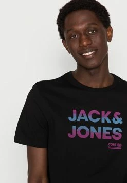 Jack & Jones SETH TEE CREW NECK - Print T-shirt - Black 9 Jack & Jones SETH TEE CREW NECK - Print T-shirt - Black -Jack & Jones Shop 078634d25e4740b0b12441dc8d6a49c1