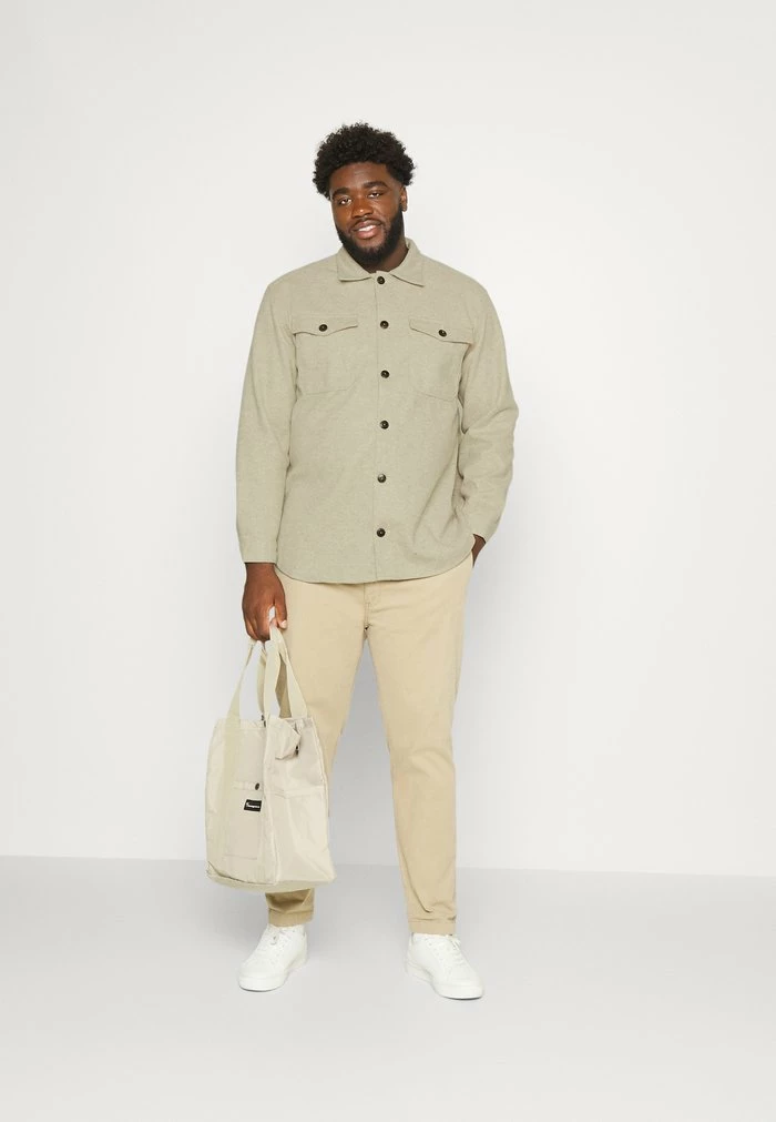 Jack & Jones JOROLLIE OVERSHIRT - Shirt - Peyote 2 Jack & Jones JOROLLIE OVERSHIRT - Shirt - Peyote - Image 2