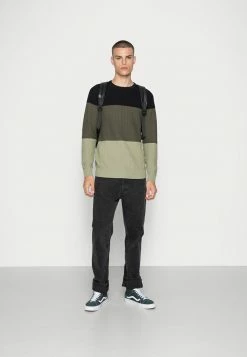 Alternative view of Jack & Jones JCOLAWSON CREW NECK - Jumper - Black