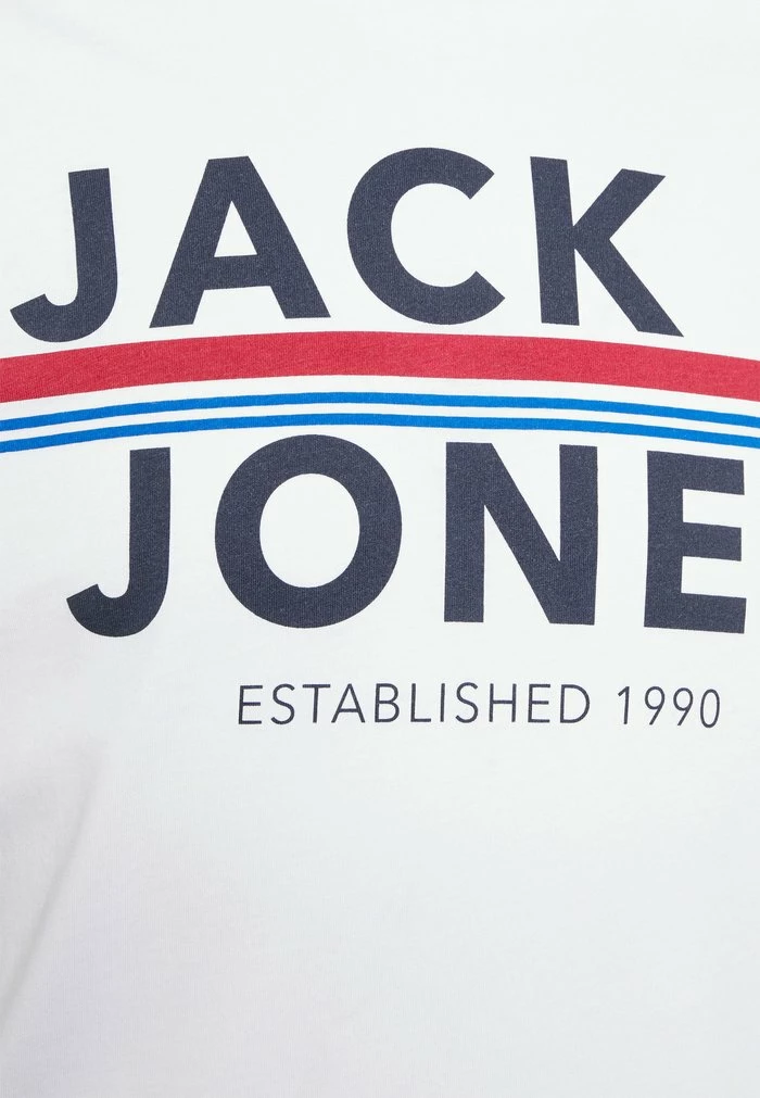 Jack & Jones JACRON HOOD - Pyjama Top - White 3 Jack & Jones JACRON HOOD - Pyjama Top - White - Image 3