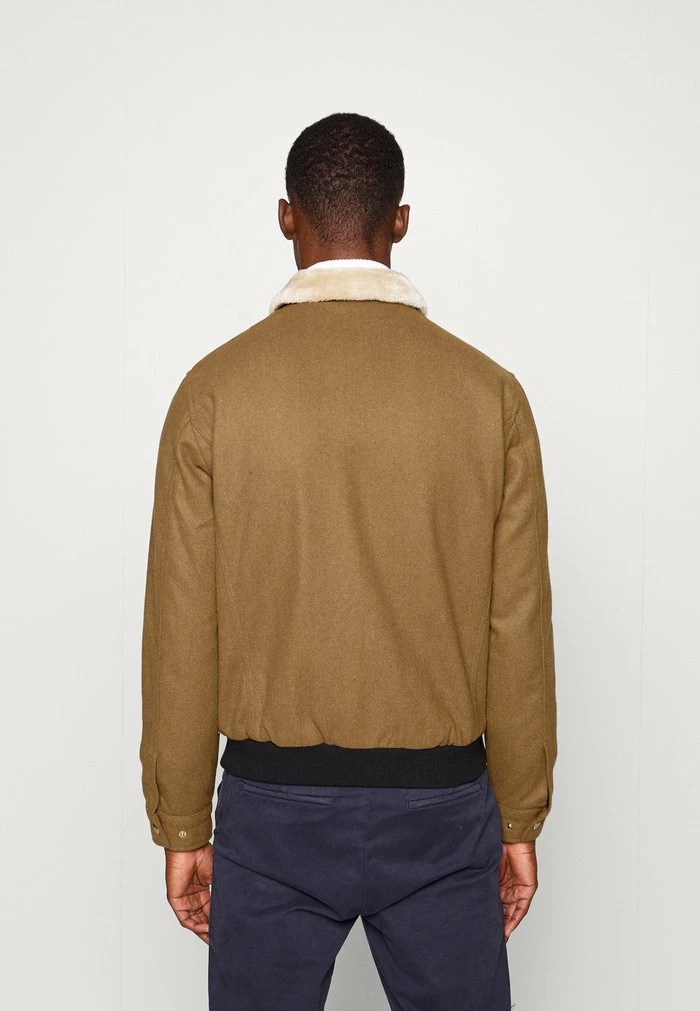 Jack & Jones JJTOM - Bomber Jacket - Brown 3 Jack & Jones JJTOM - Bomber Jacket - Brown - Image 3