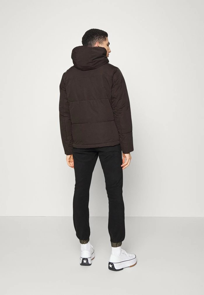 Jack & Jones JJTIMO PUFFER JACKET - Winter Jacket - Mulch 3 Jack & Jones JJTIMO PUFFER JACKET - Winter Jacket - Mulch - Image 3