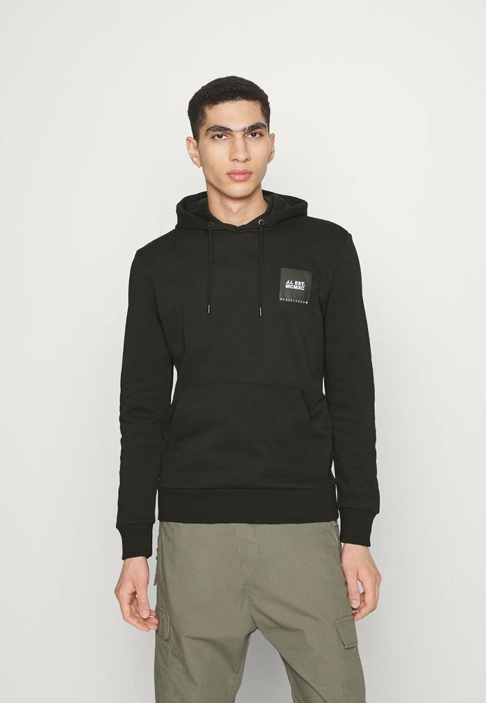 Jack & Jones Hoodie - Black 1 Jack & Jones Hoodie - Black