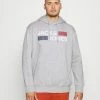 Jack & Jones JJECORP LOGO HOOD - Sweatshirt - Light Grey Melange