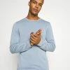 Jack & Jones JJELEO CREW NECK - Jumper - Faded Denim