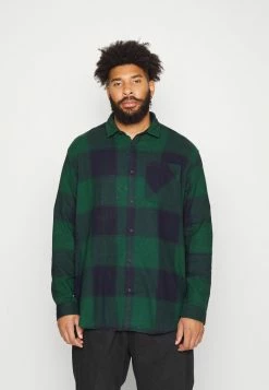 Jack & Jones JOROWEN CHECK COMFORT SHIRT - Shirt - Trekking Green