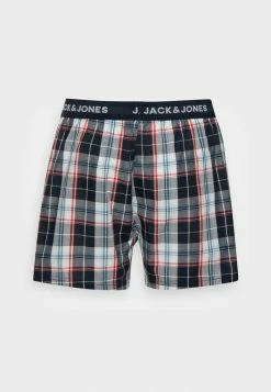 Jack & Jones JACJAKE WOVEN TRUNKS 3 PACK - Boxer Shorts - Navy Blazer -Jack & Jones Shop 09a7ed1e5ea848f59297154ac59156c4