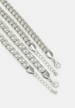 Alternative view of Jack & Jones JACESTE NECKLACE UNISEX 2 PACK - Necklace - Silver-coloured
