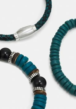 Jack & Jones JACTHOMAS BRACELET SET - Bracelet - Olive Night -Jack & Jones Shop 09eb7fe8cc8842889189c1ac9dcf8195