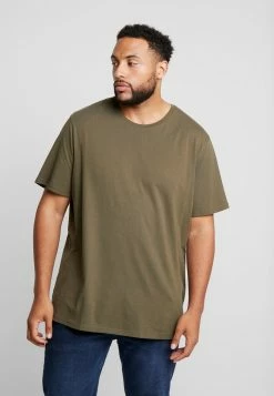 Jack & Jones JJEORGANIC TEE O NECK - Basic T-shirt - Olive Night
