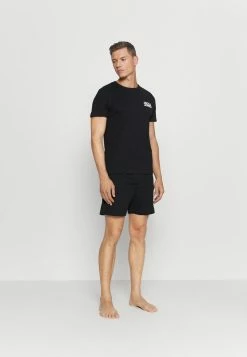 Alternative view of Jack & Jones JACLOUNGE SHORT SET - Pyjama Set - Black