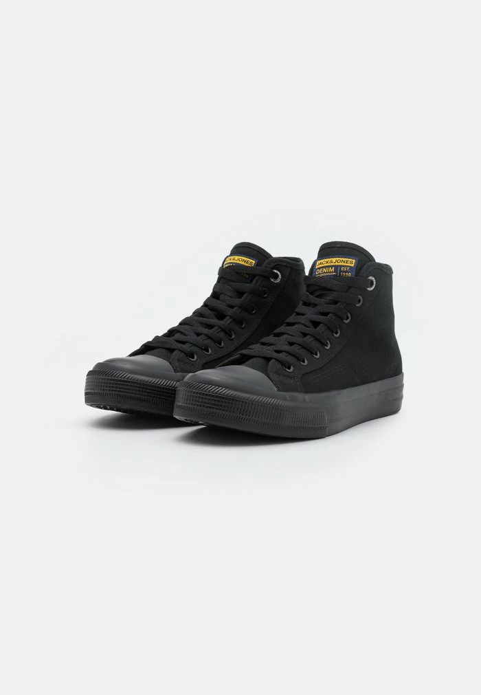 Jack & Jones JFWCORP - High-top Trainers - Anthracite 2 Jack & Jones JFWCORP - High-top Trainers - Anthracite - Image 2