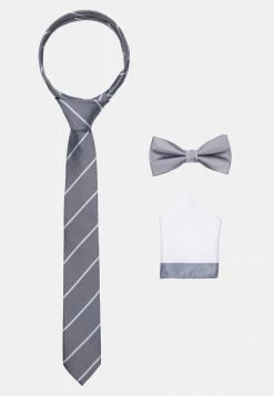 Jack & Jones JACNECKTIE GIFT BOX SET - Pocket Square - Glacier Gray