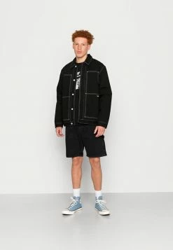 Alternative view of Jack & Jones JJITONY JJUTILITY - Denim Shorts - Black Denim