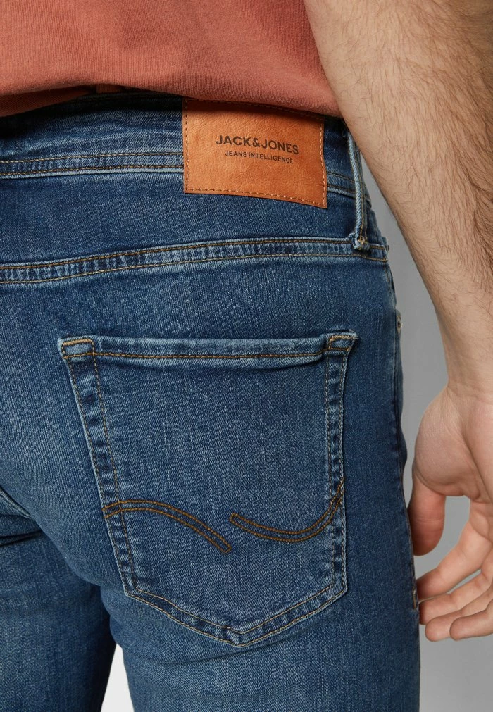 Jack & Jones JJIGLENN - Slim Fit Jeans - Blue Denim 7 Jack & Jones JJIGLENN - Slim Fit Jeans - Blue Denim - Image 7
