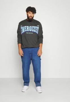 Jack & Jones JOROPTIMIST CREW NECK - Sweatshirt - Anthracite -Jack & Jones Shop 0b1ee942dd794ee9867d5b1cef43114d