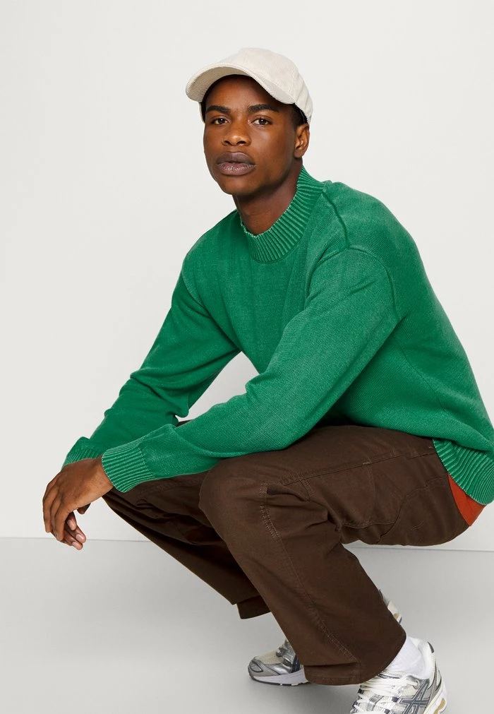 Jack & Jones JORWILLIAM MOCK NECK - Jumper - Lush Meadow 4 Jack & Jones JORWILLIAM MOCK NECK - Jumper - Lush Meadow - Image 4