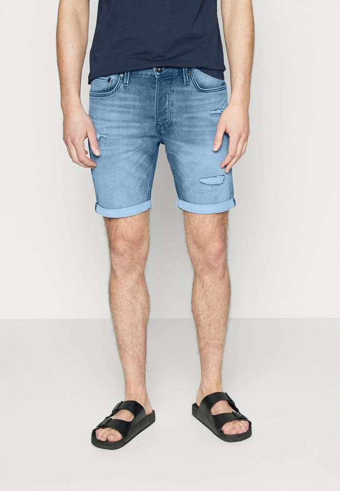 Jack & Jones IRICK ICON - Denim Shorts - Blue Denim 1 Jack & Jones IRICK ICON - Denim Shorts - Blue Denim