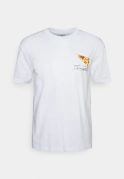 Jack & Jones UNISEX JPRBLAGELATO - Print T-shirt - White
