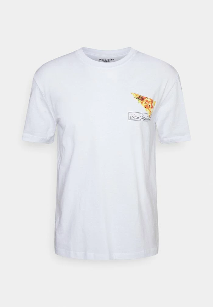 Jack & Jones UNISEX JPRBLAGELATO - Print T-shirt - White 1 Jack & Jones UNISEX JPRBLAGELATO - Print T-shirt - White