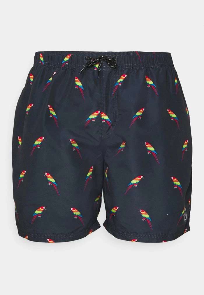 Jack & Jones ICRETE SWIM ANIMAL - Swimming Shorts - Navy Blazer 1 Jack & Jones ICRETE SWIM ANIMAL - Swimming Shorts - Navy Blazer