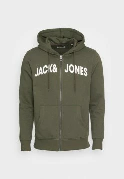 Jack & Jones JJNAVY ZIP HOOD - Zip-up Sweatshirt - Forest Night -Jack & Jones Shop 0c93c0e107f244049970a23491f612d2
