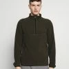 Jack & Jones JCOFLEECE HALF ZIP - Fleece Jumper - Forest Night