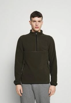 Jack & Jones JCOFLEECE HALF ZIP - Fleece Jumper - Forest Night