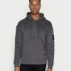 Jack & Jones JCOCLASSIC HOOD - Hoodie - Asphalt